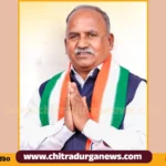 ಹೊಸದುರ್ಗ ಶಾಸಕ ಬಿ.ಜಿ.ಗೋವಿಂದಪ್ಪ