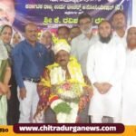 ಸನ್ಮಾನ ಸಮಾರಂಭದಲ್ಲಿ ಉಪನಿರ್ದೇಶಕ ಕೆ.ರವಿಶಂಕರ್ ರೆಡ್ಡಿ 