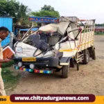 ಗೂಡ್ಸ್ ಟೆಂಪೊ - ಲಾರಿ ನಡುವೆ ಡಿಕ್ಕಿ ಇಬ್ಬರ ದುರ್ಮರಣ