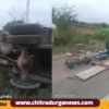 Tipper bullock cart accident