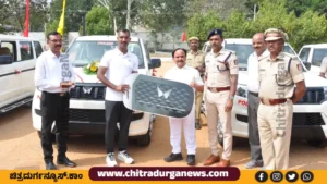 Handover of new vehicles to Police Department